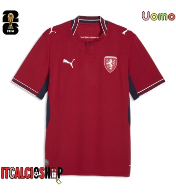 Repubblica Ceca Prima Maglia Mondiali 2026 Manica Corta